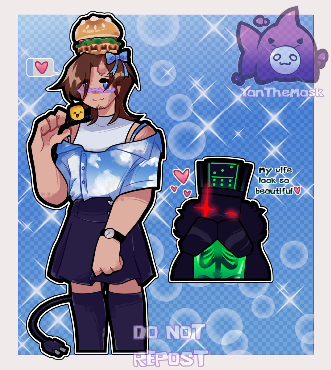 Hehehe he's look so pretty :33 #forsakenart #forsaken