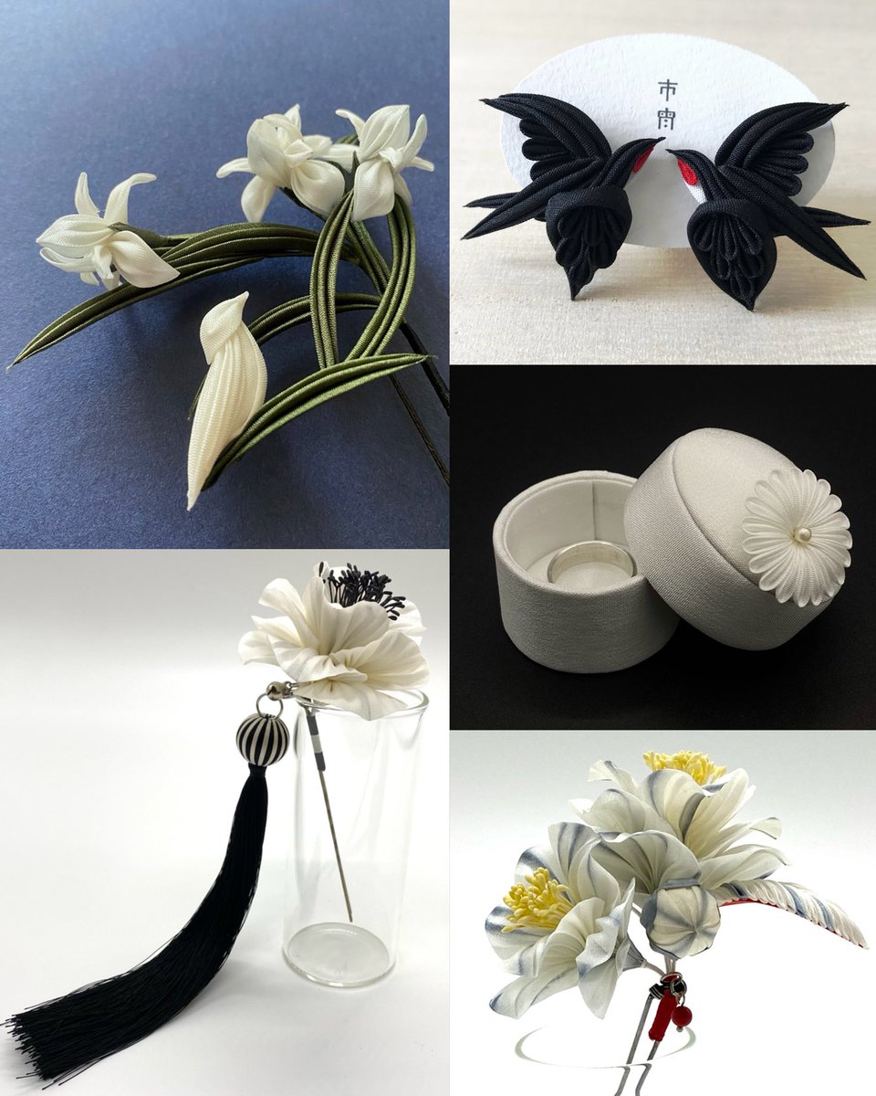 つまみ細工　春爛漫　豪華　枝垂れ桜　華やかな春を╰(*´︶`*)╯♡ つまみ細工 春爛漫 豪華 枝垂れ桜 華やかな春を╰(*´︶`*)╯