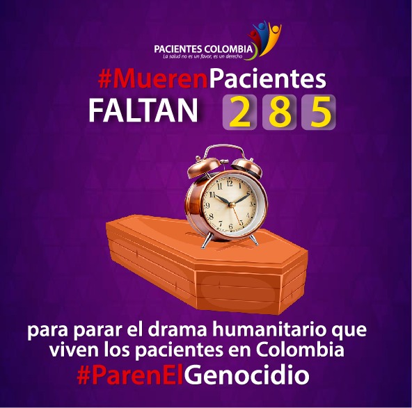 #URGENTE 
Faltan 285 Dias, para finalizar gobierno de 👇 <a href="/petrogustavo/">Gustavo Petro</a> 

Para salud no hay dinero, para FALSA PRIMERA dama si

<a href="/MinSaludCol/">MinSalud Colombia 🇨🇴</a> no ESCUCHA a PACIENTES, SI utilizan página de Minsalud como BODEGA pagada con los DINEROS de tu SALUD