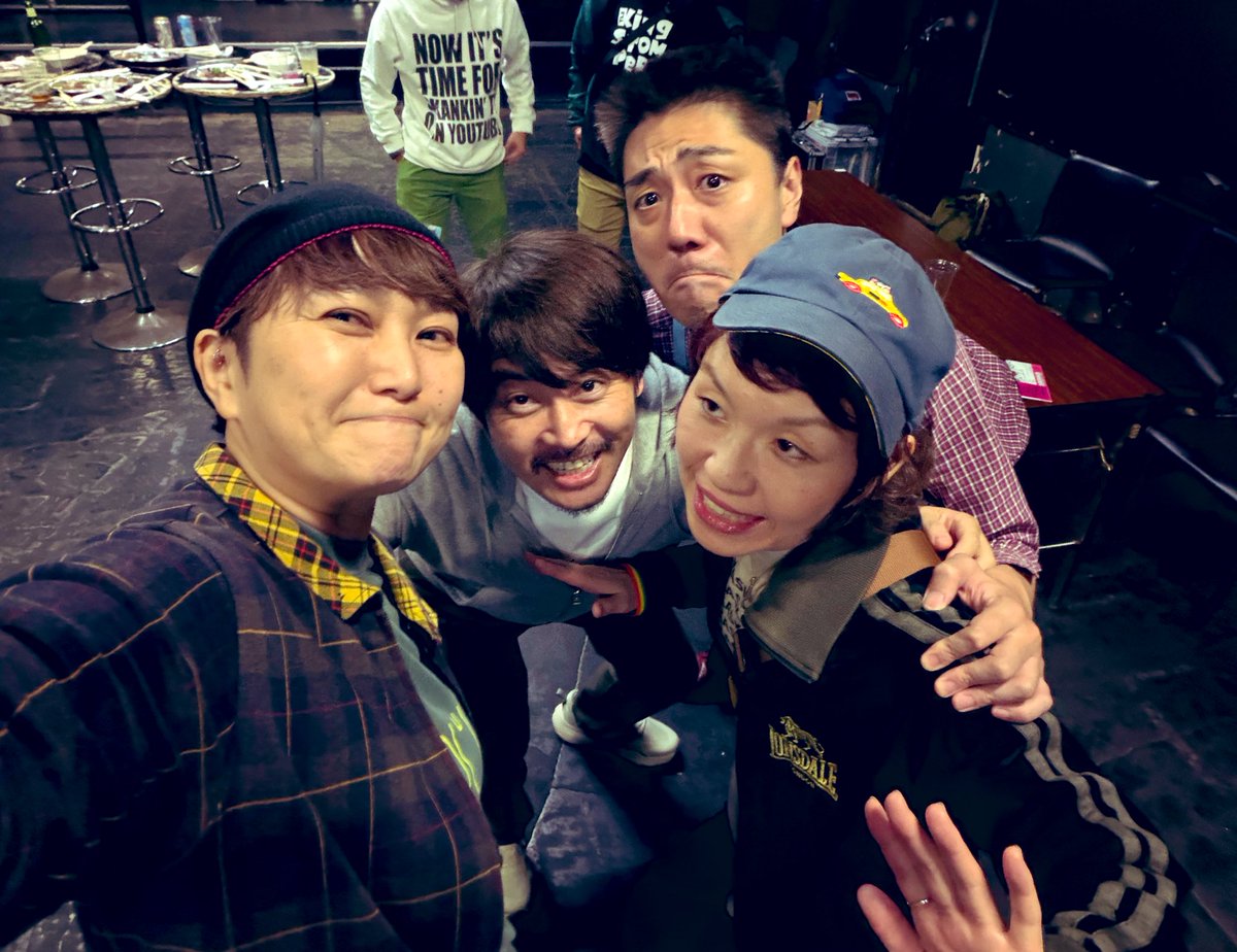 fukubake's tweet photo. 昨日は越谷イージーゴーイング！
ありがとうございましたー！
久々のスカイベントで楽しかったー🙌
会場の空気感が素敵でしたね！
キクチ君ありがとう😊
次回FUKUBAKEライブは12/17下北沢Queです！
こちらも楽しみー！
ヨロシクお願いします🫡 https://t.co/sKOBdPS3Cn