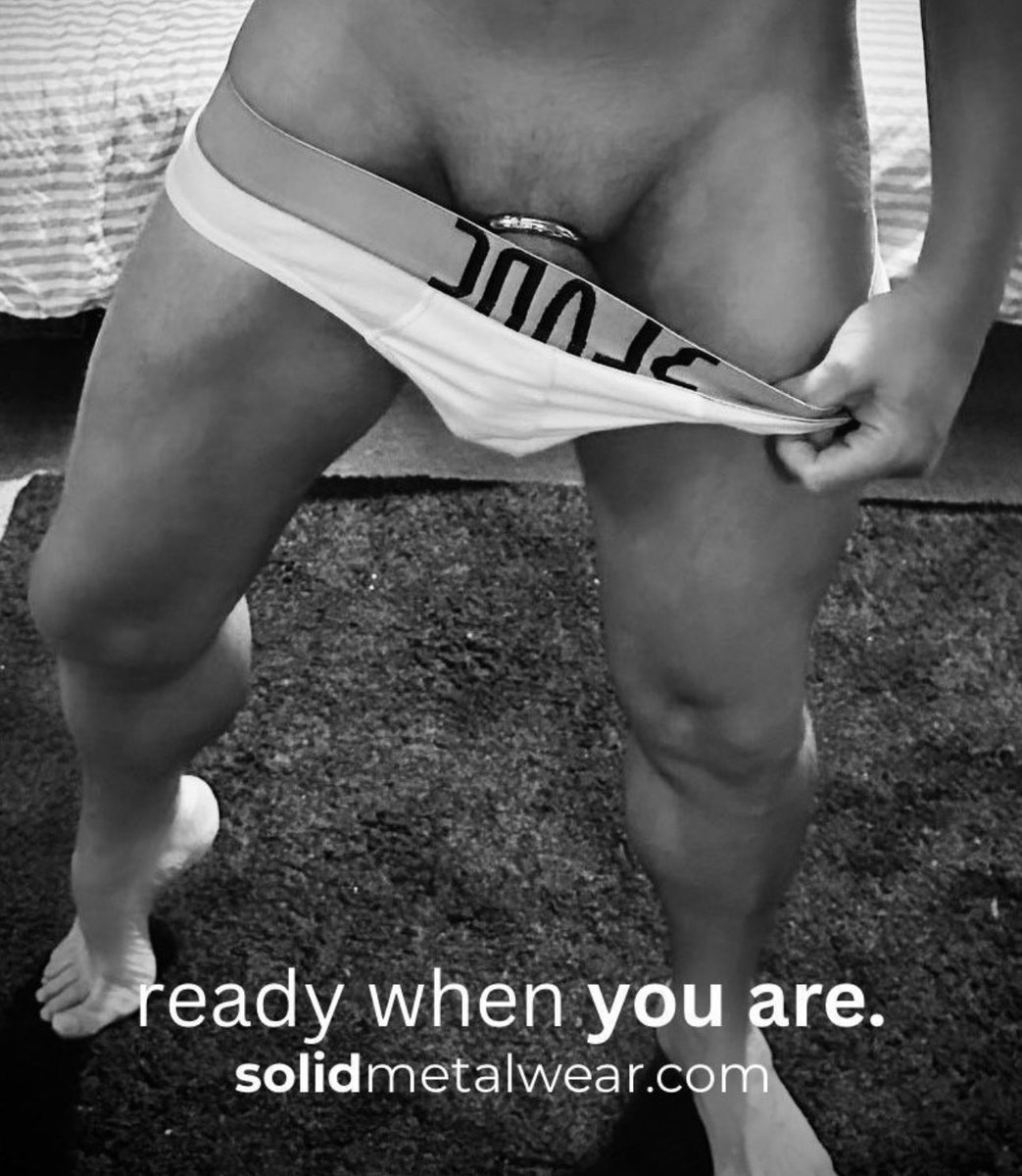 JUST PUT A RING ON IT! 💍🍆
Built to last, made to perform. 🔥 

10% off my favourite <a href="/SOLIDMetalwear/">SOLID. Metalwear</a> cock ring - plus FREE UK SHIPPING , go check them out &amp; dint forget to 
use my code ONLYKJPXXX 

#Ad #Affiliate #CockRing #Dick #Cock #XXX #GayNSFW #XXX