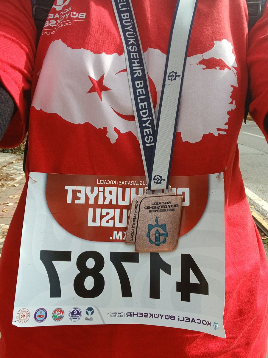 “Cumhuriyet koşusunu sadece koşmadık, yaşadık! 🏅🇹🇷
#Kocaeli #29ekimRuhu