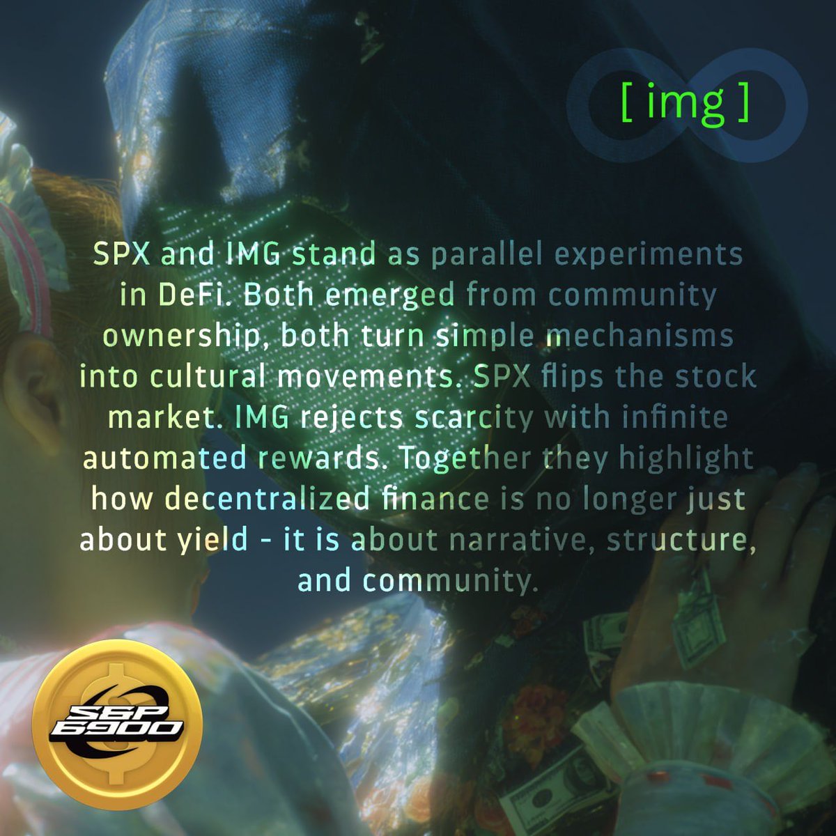 yo <a href="/MustStopMurad/">Murad 💹🧲</a> 👋

been following your thoughts on liquidity and yield design → wanted to share something you might find interesting.

we’ve just rolled out LP rewards for $IMG (Token-2022).
even LP creation/redemption triggers the immutable 5 % on-chain fee → all of it