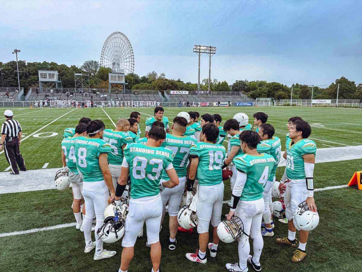 新 ユニフォームで
勝利👍👍
 #アメフト   #x3