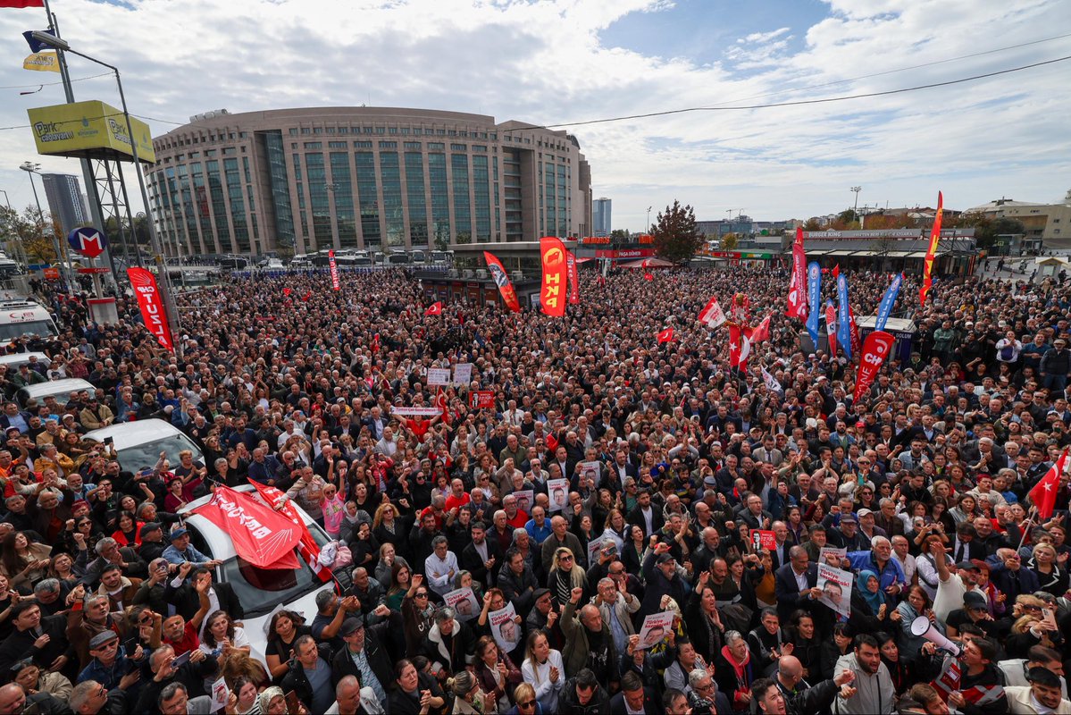 Halkın iradesi korkuya boyun eğmeyecek!

📍Çağlayan