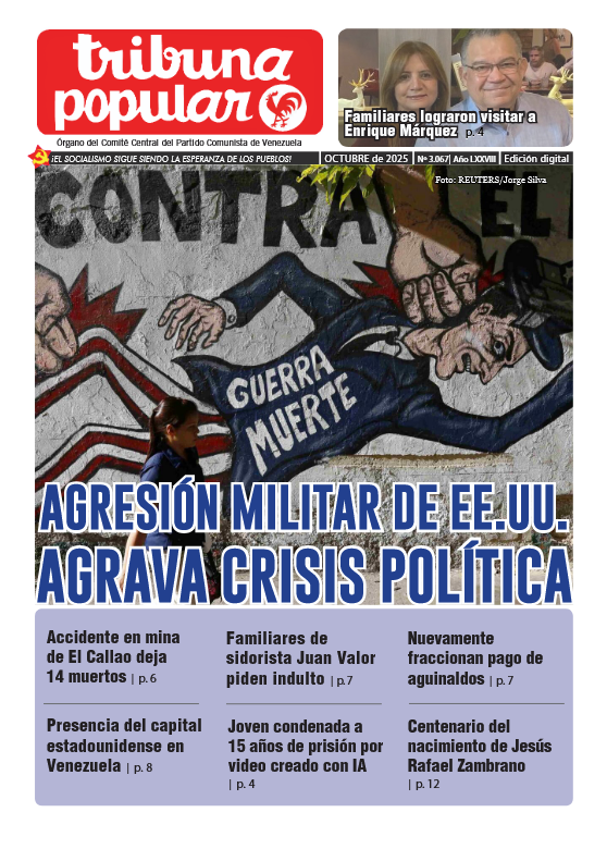 _TribunaPopular's tweet photo. #OCTUBRE Ya está disponible Tribuna Popular, órgano del @PCV_Venezuela

#IDEOLOGÍA ¿Qué significa la deriva autoritaria según los comunistas venezolanos? (I) | @armiche 

✅DESCARGA https://t.co/fX2wNbfPTF https://t.co/rPM93xcf3m