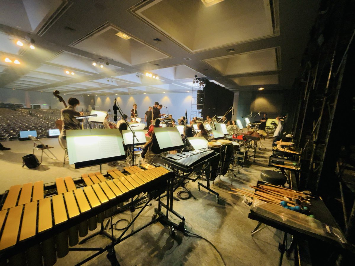 【京アニのセカイ展スペシャル劇伴コンサート】
Heartbeat Symphonyの打楽器奏者として出演させて頂きました！！
作品と音楽の美しさ・カッコよさを演奏者自身もひしひしと感じながら演奏させて頂きました...！

合計４０００人ものお客様に聴いて頂け、とっても幸せな２日間でした✌️