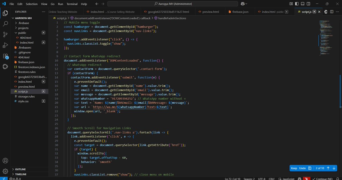 TavqeerH50594's tweet image. I am building my own website using only HTML, CSS and JS😃
#WebDevelopment #webdeveloper #javalanguage @wedevelop