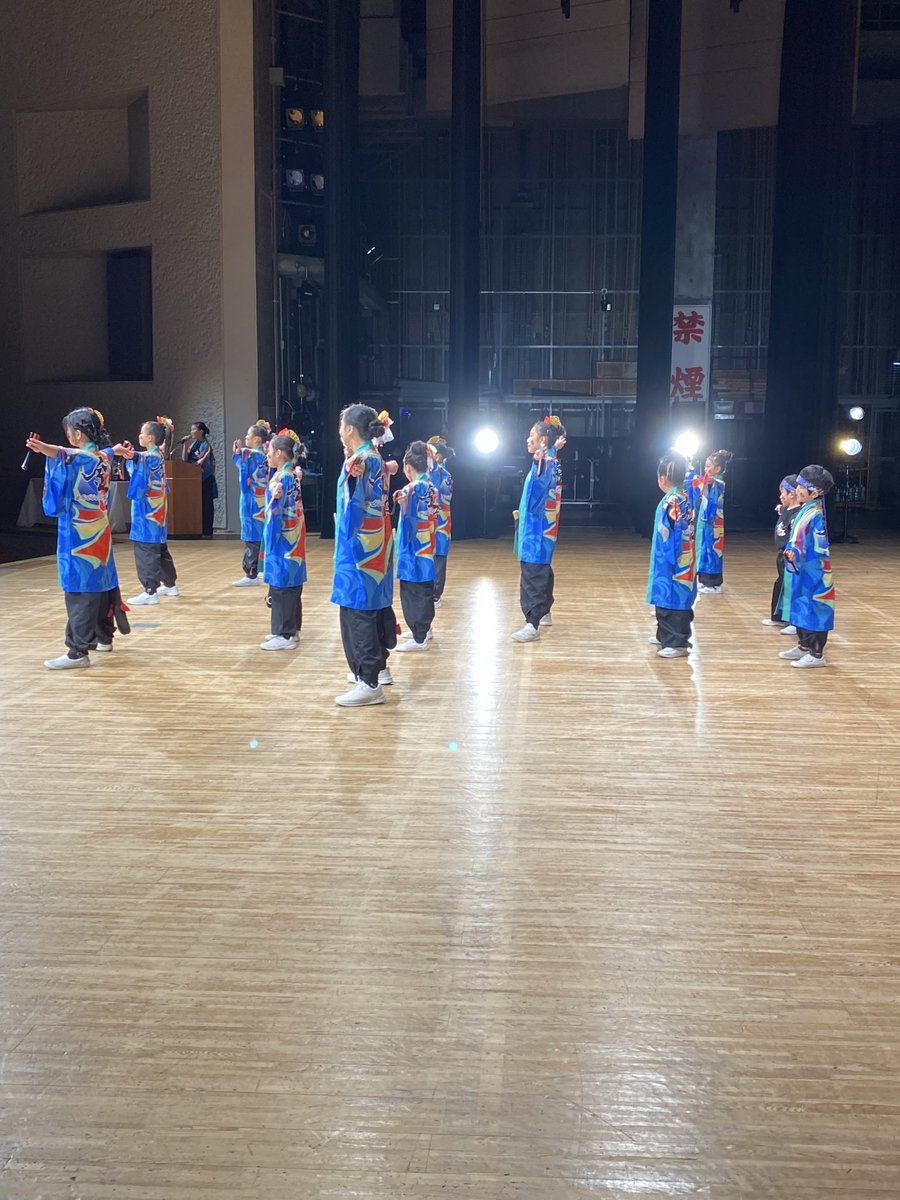 1129noyuri's tweet photo. ✨金西どじょふなK IDS✨
今日のどじょっ娘ちゃん達！
＃第３回能代よさこい総踊り　に参加させていただきました！　残念ながら賞を頂く事は出来ませんでしたが…🥹
子供達は楽しみながら演舞が出来ました！
実行委員、関係者の皆様ありがとうございました!! https://t.co/14ieQel1Pf