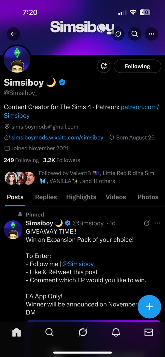Ani_B8's tweet photo. @Simsiboy_ Thank you for the opportunity! Adventures Awaits if I’m chosen please https://t.co/Z2cVzkNQJI