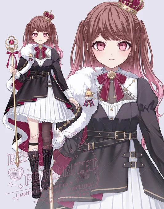 【work】 花咲みことさん()の新立ち絵をお仕立てさせていただきました さらに可愛く、そしてかっこよくパワーアップしたみことさんの姿を是非配信でチェックしてください #花咲咲いたよ