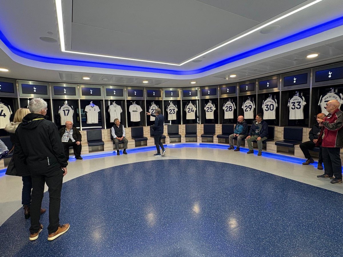 I was delighted with the take up of my recent TH stadium tours. Talk about passionate and loyal supporters so we all had lots in common.  Good luck today + COYS! Steve P