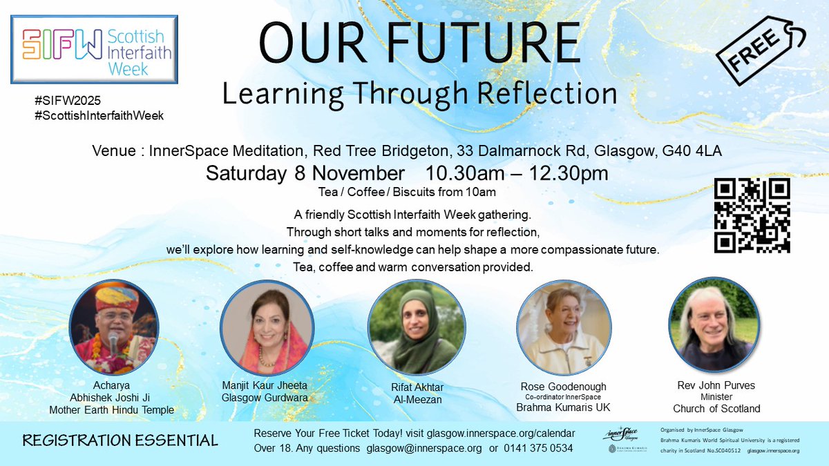 tinyurl.com/yze9ay3v  👈Register #Free #SIFW2025 #ScottishInterfaithWeek <a href="/GlasgowGurdwara/">Glasgow Gurdwara</a> <a href="/MEHTGlasgow/">Mother Earth Hindu Temple Glasgow</a> <a href="/AlMeezanGlasgow/">Al Meezan</a> <a href="/churchscotland/">Church of Scotland</a>
