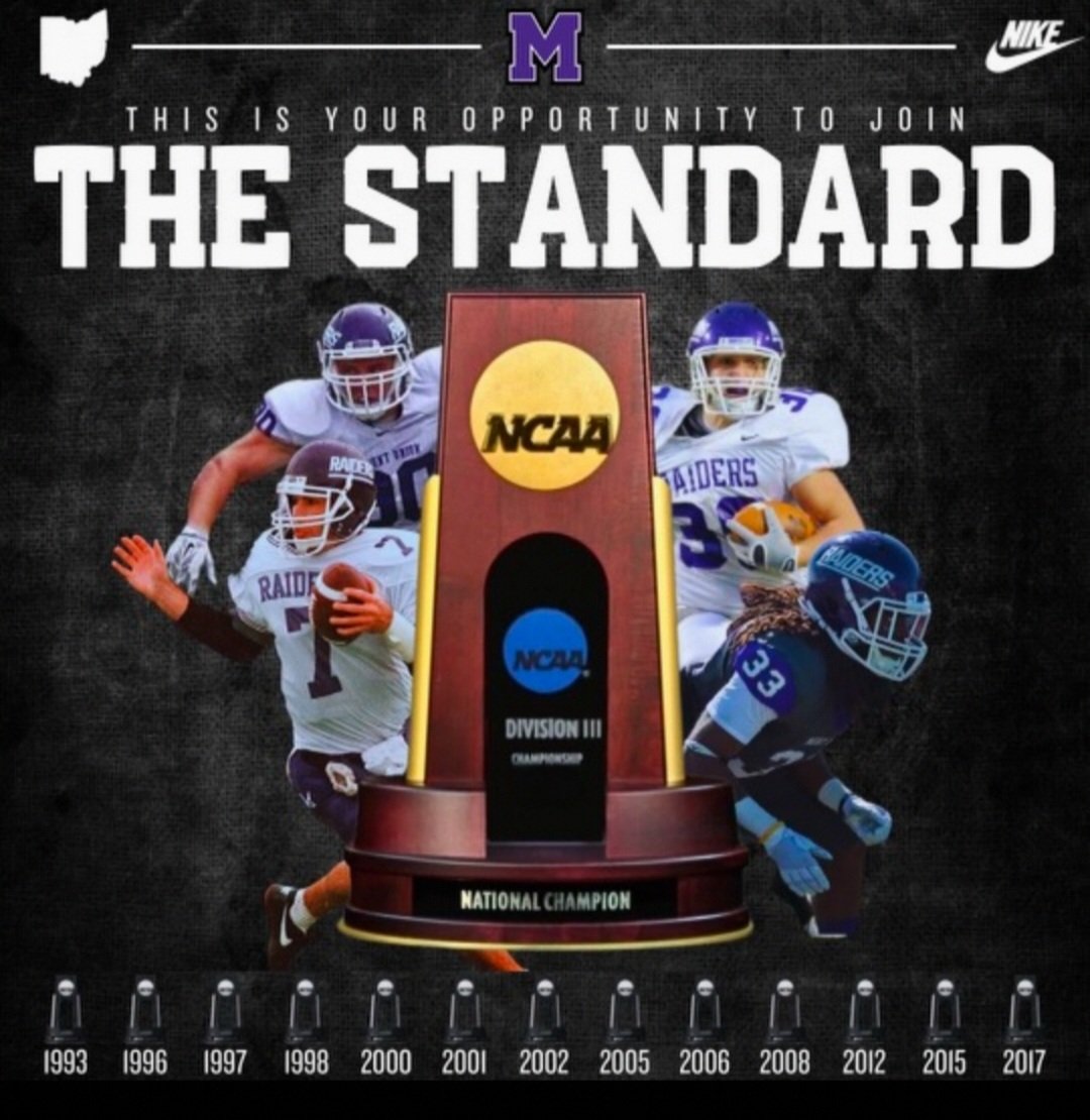 Thank you to the University of Mount Union for the invite and gameday experience. A special thanks to <a href="/CoachGeoffDartt/">Geoff Dartt</a>, <a href="/CoachCisneros_/">John Cisneros</a>, and <a href="/MountUnionFB/">Mount Union Football</a>.

<a href="/StXFB/">Bomber Football</a> <a href="/COACHSPECHT28/">Steve Specht</a> <a href="/RUNBYU/">COACH T, M.Ed., HSSCC, USAW,FMS</a> <a href="/CoachWoltz/">Coach Woltz</a> <a href="/doug_littelmann/">Doug Littelmann</a> <a href="/coachrklotz18/">Robert Klotz</a>