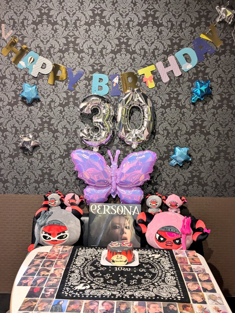 s1a0s2a6's tweet image. ୨୧𓂂𓏸𓈒 𓂂𓏸 ୨୧𓈒 𓂂𓏸𓈒 𓂂𓏸 ୨୧𓈒 𓂂𓏸𓈒 𓂂𓏸 ୨୧
          𝙷𝙰𝙿𝙿𝚈 𝙱𝙸𝚁𝚃𝙷𝙳𝙰𝚈
                       𝚈𝚄𝚃𝙰
୨୧𓂂𓏸𓈒 𓂂𓏸 ୨୧𓈒 𓂂𓏸𓈒 𓂂𓏸 ୨୧𓈒 𓂂𓏸𓈒 𓂂𓏸 ୨୧
YUTA 30 the PERSONA rises from EMBER
#HAPPYYUTADAY
#中本悠太誕生祭2025_PERSONA発売