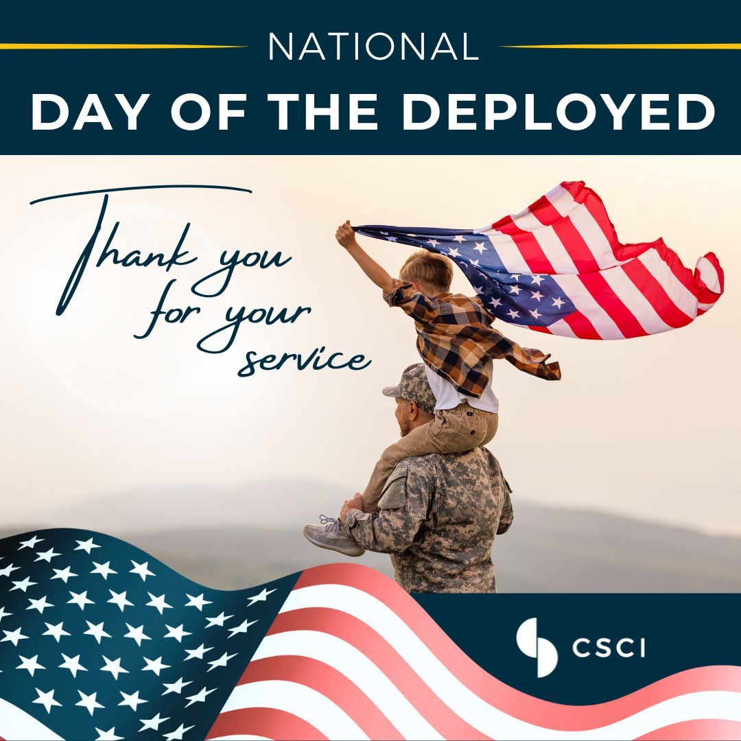 CSCIConsulting's tweet image. From the millions who&apos;ve answered the call to serve throughout history to the over 150,000 U.S. troops deployed overseas in 2025, we are forever grateful. To these men, women, and the loved ones who share in their sacrifice, thank you for your courage, commitment, and service.