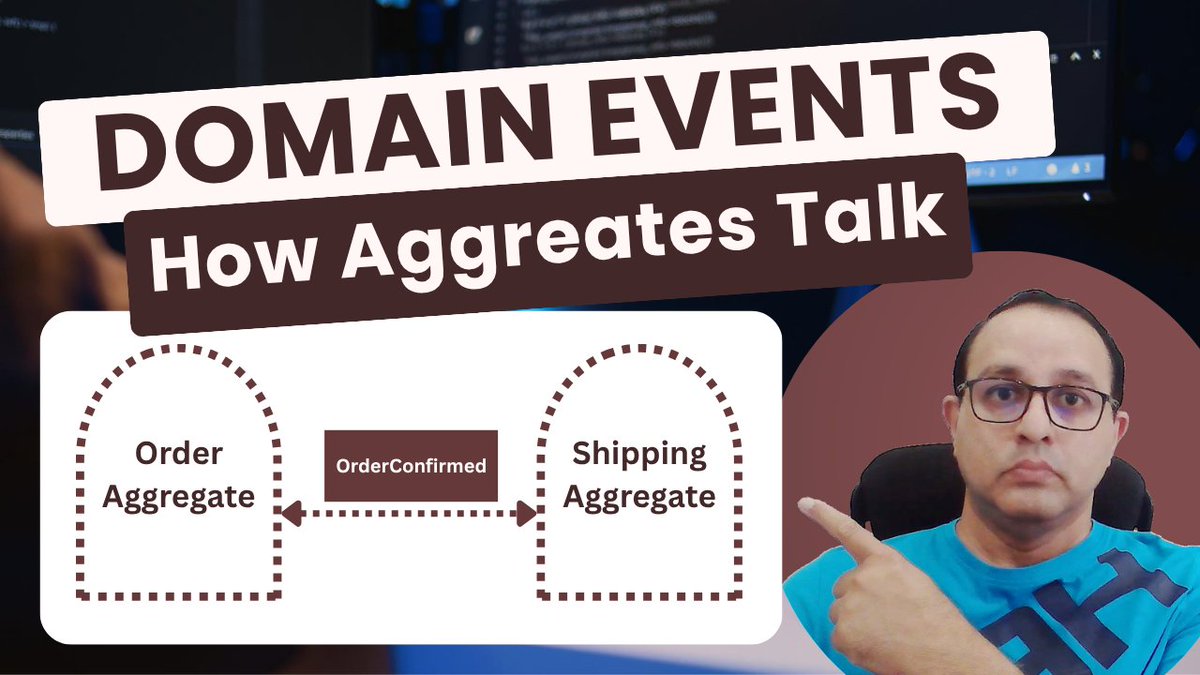 Unlock the hidden power of Domain Events in software architecture!

youtube.com/watch?v=36HtWm…

🎥 In this video tutorial, I demystify the Domain Events pattern, a fundamental concept in Domain-Driven Design (DDD).