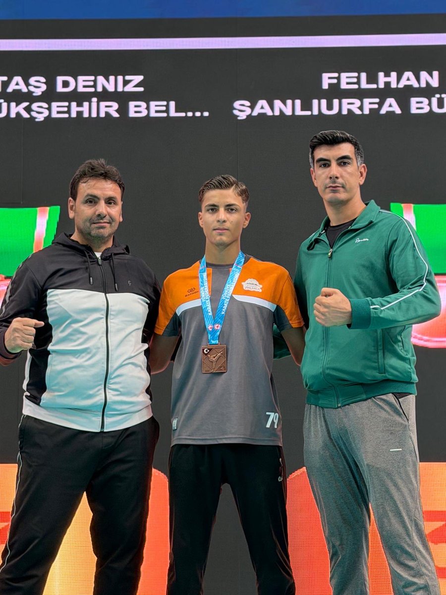 isaisaguzel's tweet photo. 🥋 Karatede Çifte Bronz Gururu!

24–26 Ekim 2025’te Elazığ’da yapılan Ümit, Genç ve U21 Türkiye Karate Şampiyonası’nda
Şanlıurfa Büyükşehir Belediyesi Bireysel Spor Kulübü sporcularımız

🥉 İsmail FELHAN (61 kg)
🥉 Salih FELHAN (57 kg)
Türkiye 3.’sü olarak bizleri gururlandırdı! https://t.co/BDectq6l9g