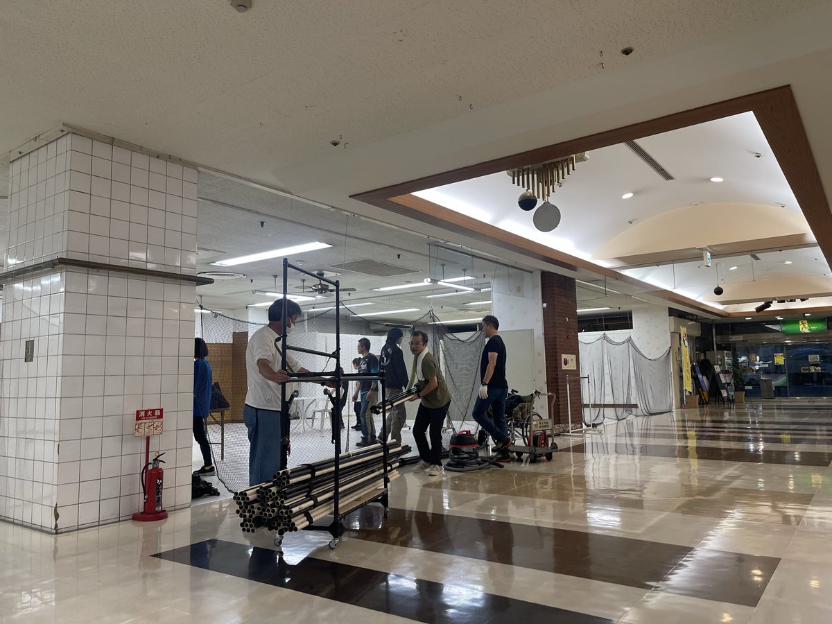 BX841okazaki's tweet photo. 岡崎シビコの中と
841CUPのお片付け風景
皆様ありがとうございました‼️
とても幸せな1日でした🩷
#BaseEXCHANGE #ベースエクスチェンジ
#シビコ #cibico #弥生カップ #841cup
#岡崎市 #841カップ #APSCUP
#岡崎APS部 #日本エアースポーツガン協会 https://t.co/i7n6fbVPBA