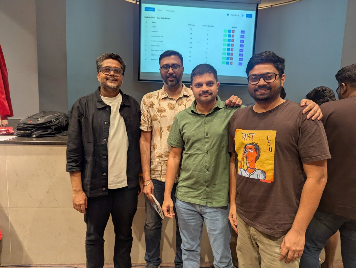 KCircleQuizzing's tweet image. Congratulations to all the winners of General Quiz. Absolutely terrific set by Priyambad!