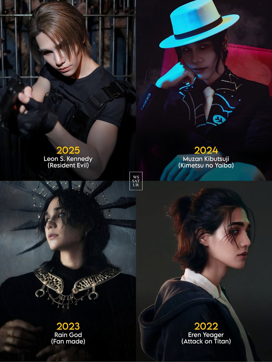 wssatur's tweet image. #jeffsatur halloween costumes through the years ‧₊˚ ⋅