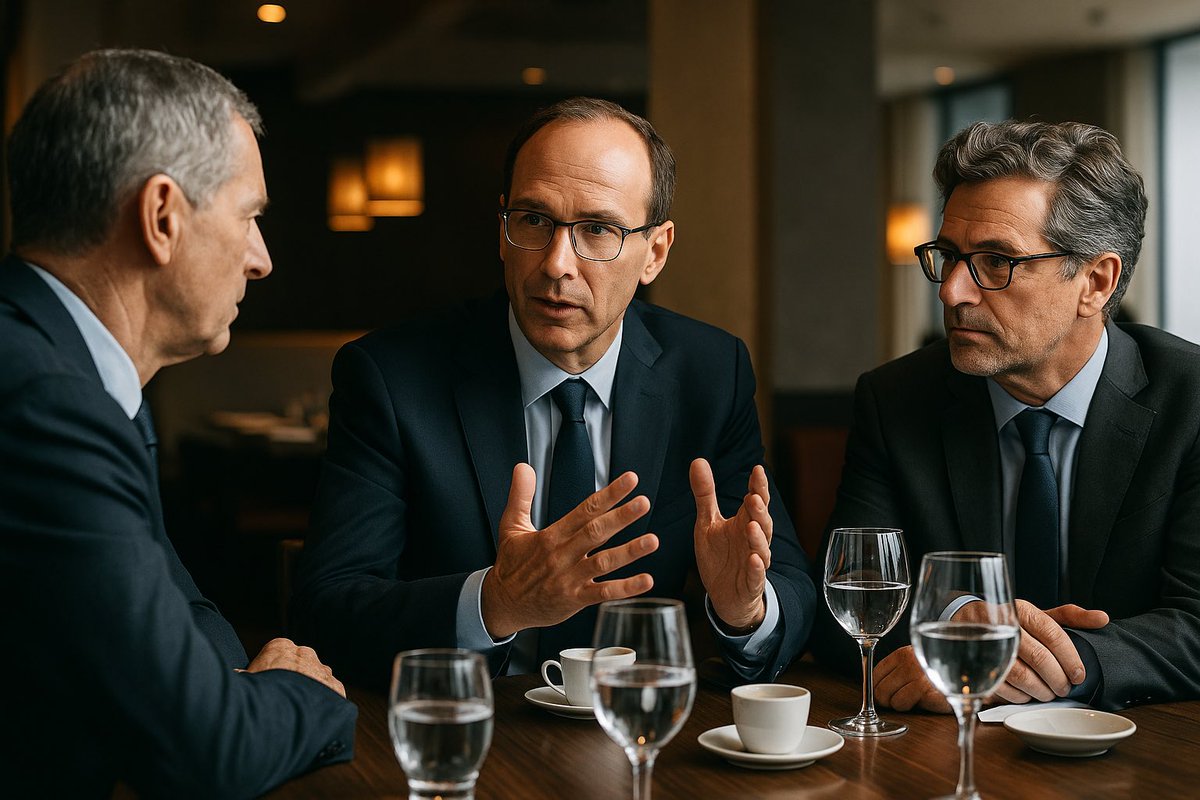 Mintscope1's tweet image. Just overheard 3 investment bankers discussing crypto at lunch.
They weren’t asking “if” — but “when.”
While retail waits for a magical signal, institutions are quietly building the infrastructure.
The future isn’t coming. You’re already living in it.
#MintScope |…