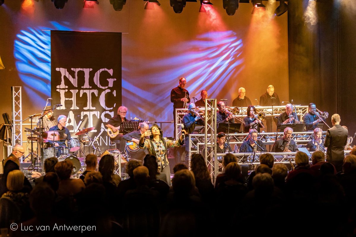 Vanmiddag om 13.30 Bigband the NightCats in t Vestzaktheater. Tickets op vestzaktheaterson.nl #senb