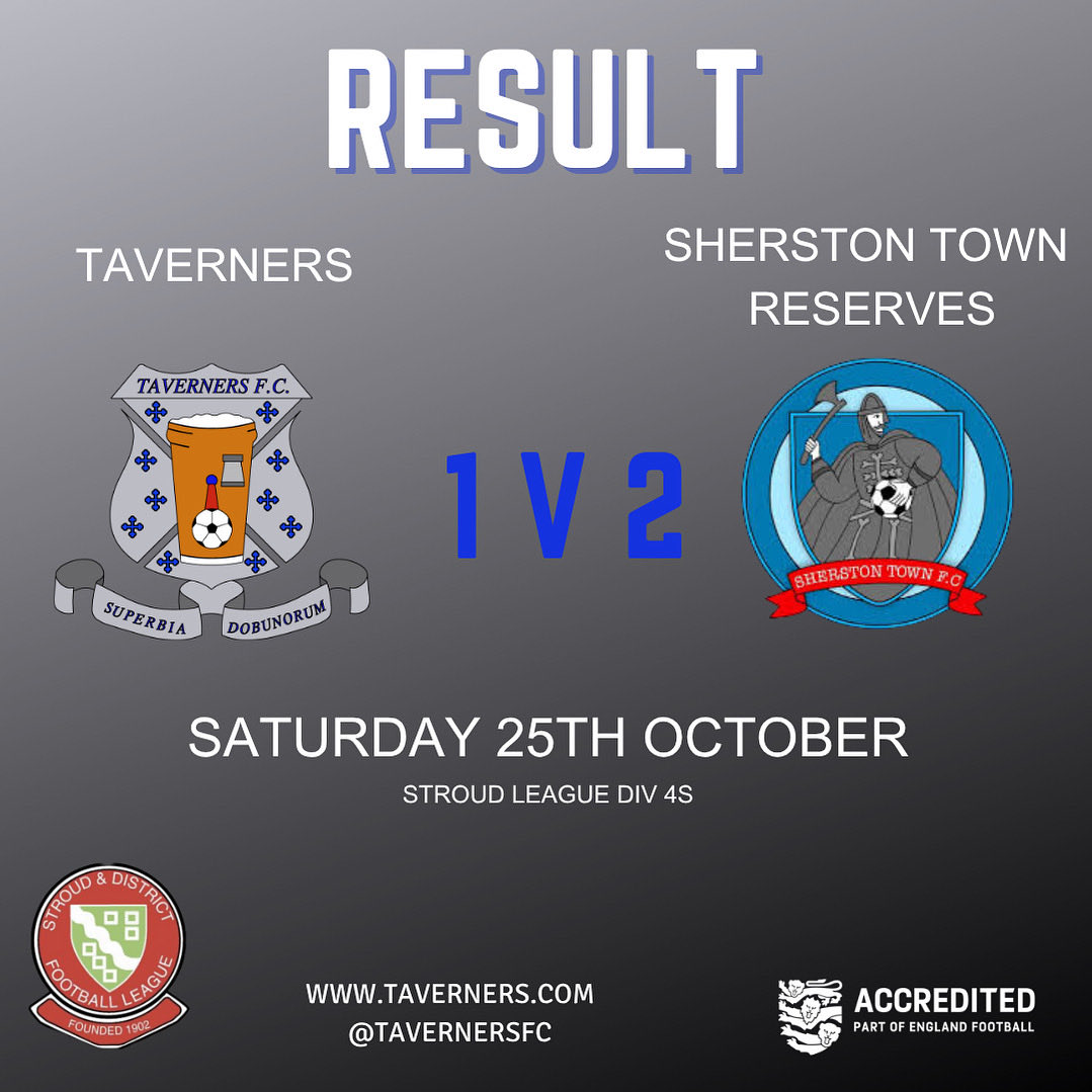 Better performance this weekend but we fall to a narrow defeat v <a href="/SherstonTownFC/">Sherston Town FC</a> Res #tavs