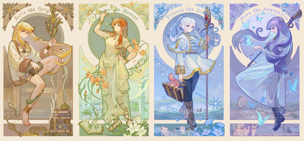 FRIERENanime_'s tweet photo. Frieren: Beyond Journey's End

art by Kuhe1925 https://t.co/hXuBwOO2pA