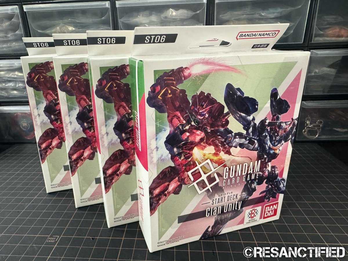 resanctified's tweet photo. [ST06 Pulls]

No God deck, but got an LR+ yayyy 🫶

#ガンダムカード
#GCG
#GUNDAMCARDGAME https://t.co/FwTU8ZTd8E