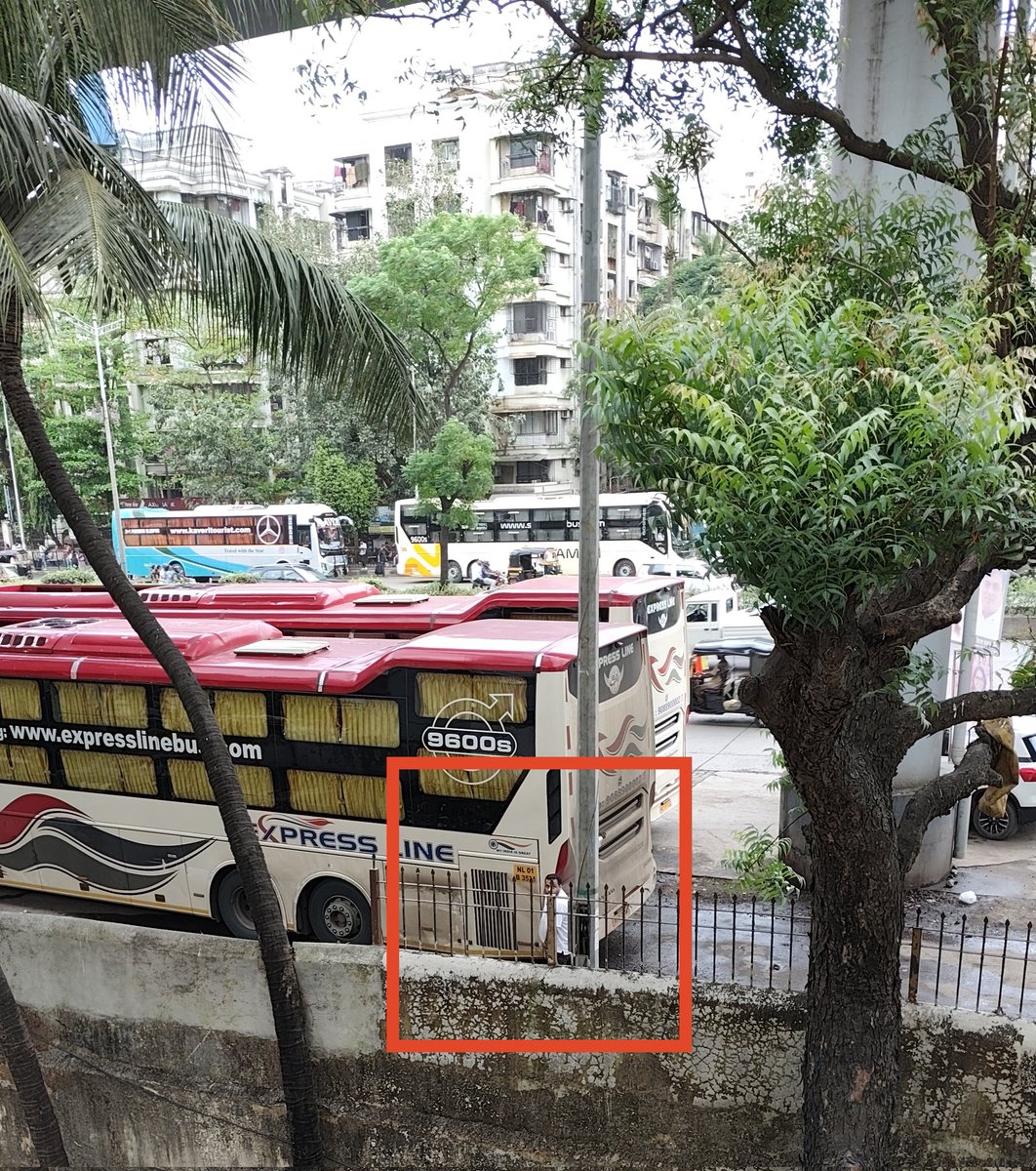 kunalshah_82's tweet photo. @MumbaiPolice @mybmcWardRC @mybmc @SanjayRupadhyay This has become daily nuisance at borivali east highway. Illegal bus parking &amp; public urinating in front of our houses. Can we get some permanent solution &amp; some strict action taken against such pathetic people &amp; bus owners? https://t.co/ya0W1zX0vK