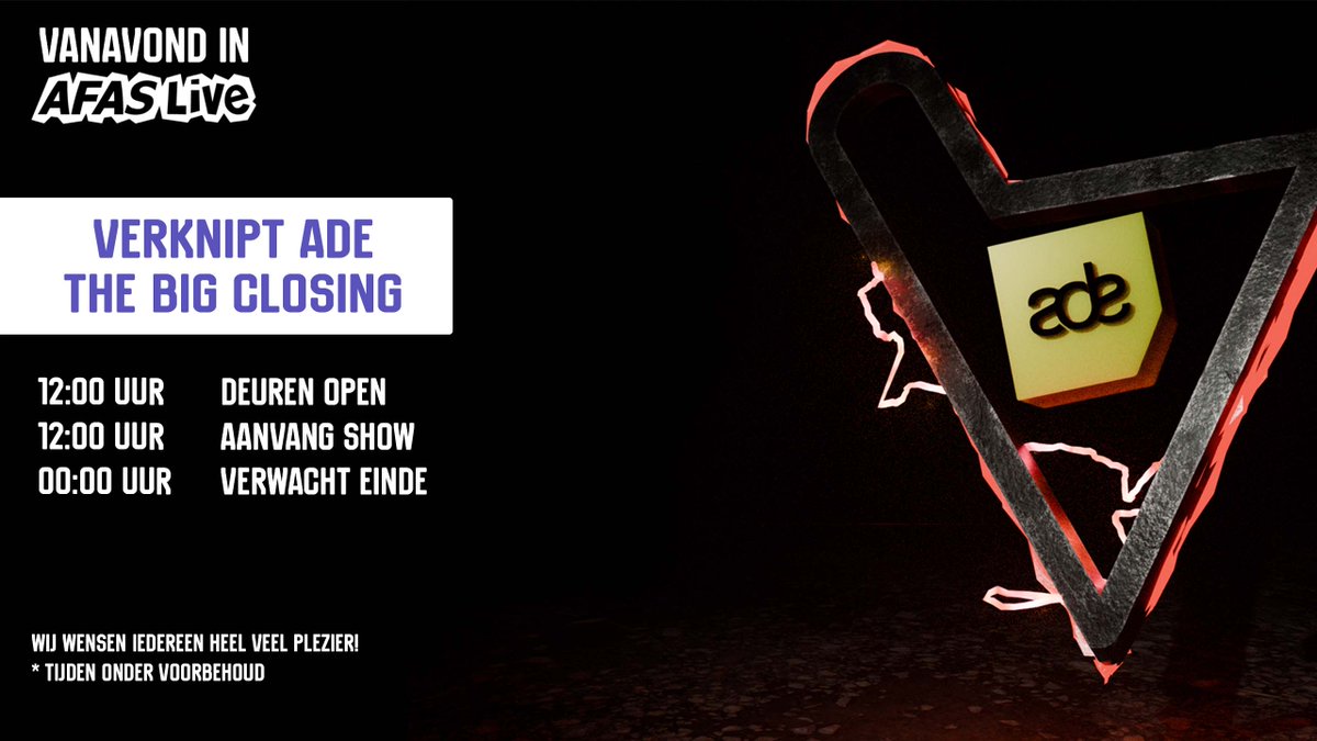 AFAS Live tweet media