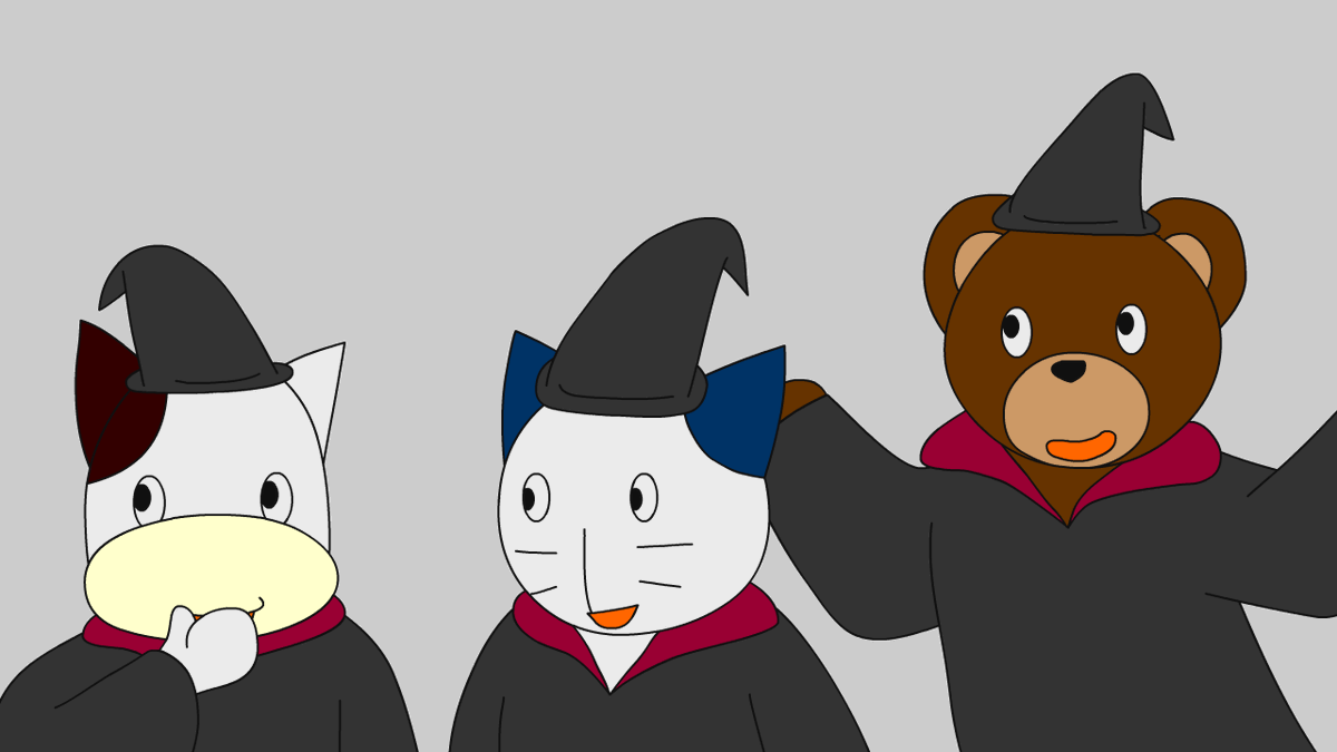 yashirogram's tweet image. 🪄 If they could change their setting, would they become even more popular?
The wild imaginations of Moomoo, Mewn, and Onigiri Bear just won't stop!