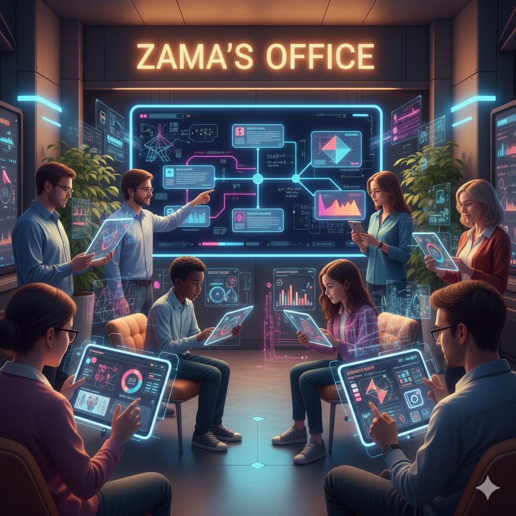 demarco369's tweet image. Zama’s office is redefining math education with adaptive learning tech that adjusts to each learner’s unique style
Interactive tools powered by @zama make every equation smarter, every lesson personal.
#AI #AdaptiveLearning #Zama
