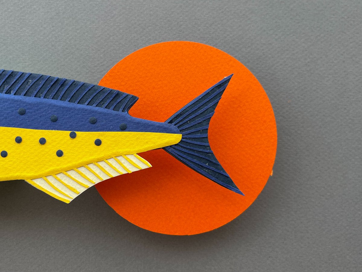 Mihoome_akiyama's tweet photo. Whose tail is this?
Cool in graphite grey β
β¦it suits the mahi-mahi perfectly! ππβ¨
#paperart #papercraft #mahimahi #fishart #oceanart #artofpaper #colorstudy #cutpaper #creativeprocess #paperartist #3Dpapercraft #contemporarycraft https://t.co/znETdFdhzv