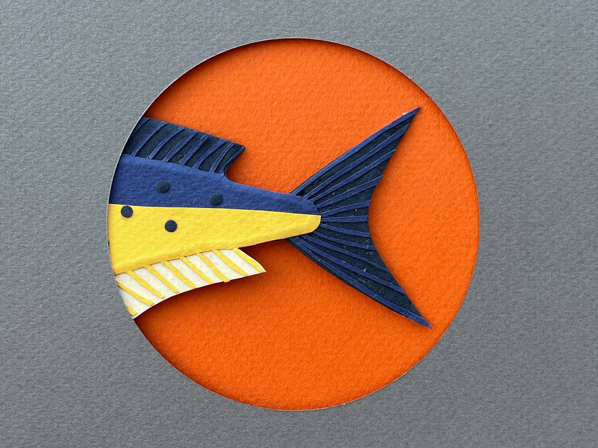 Mihoome_akiyama's tweet photo. Whose tail is this?
Cool in graphite grey β
β¦it suits the mahi-mahi perfectly! ππβ¨
#paperart #papercraft #mahimahi #fishart #oceanart #artofpaper #colorstudy #cutpaper #creativeprocess #paperartist #3Dpapercraft #contemporarycraft https://t.co/znETdFdhzv