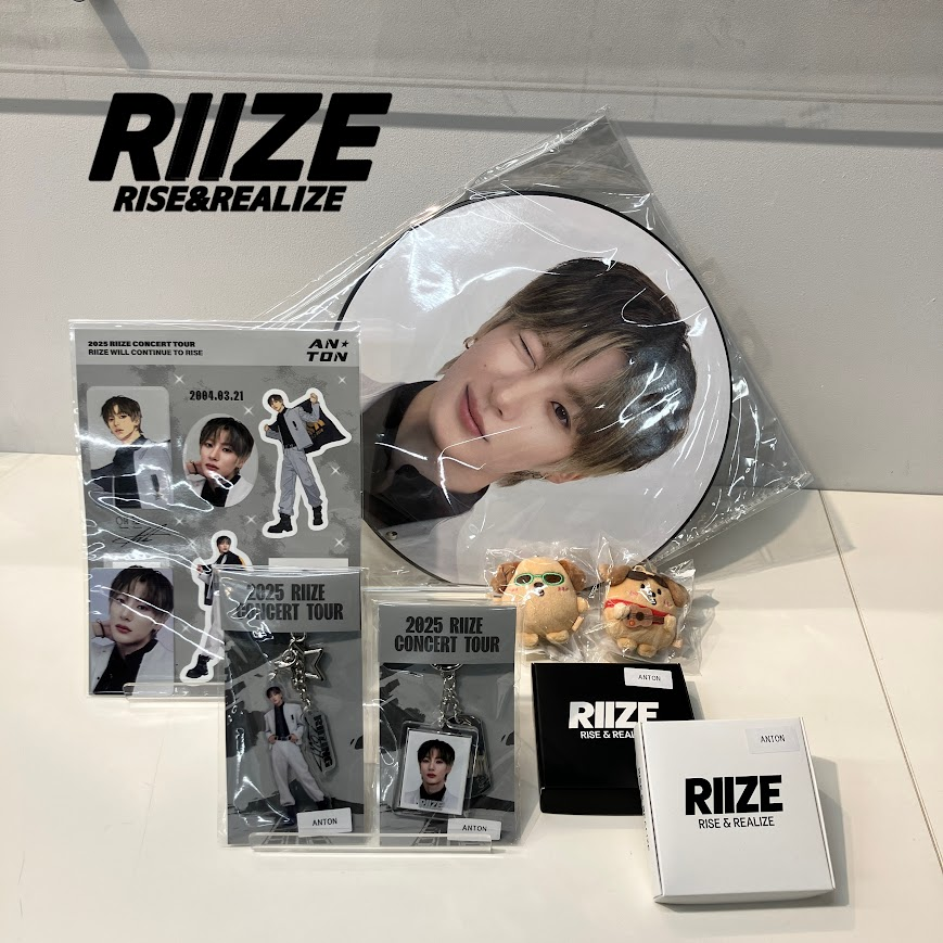 RIIZE アントン　センイル　バースデー　カード　ポーチ MD 2025 RIIZE アントン バースデーMD センイル ポーチ トレカ 2025 RIIZE