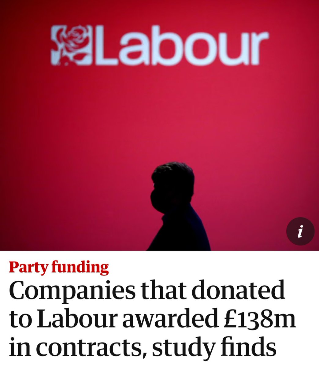 The Labour party is corrupt.