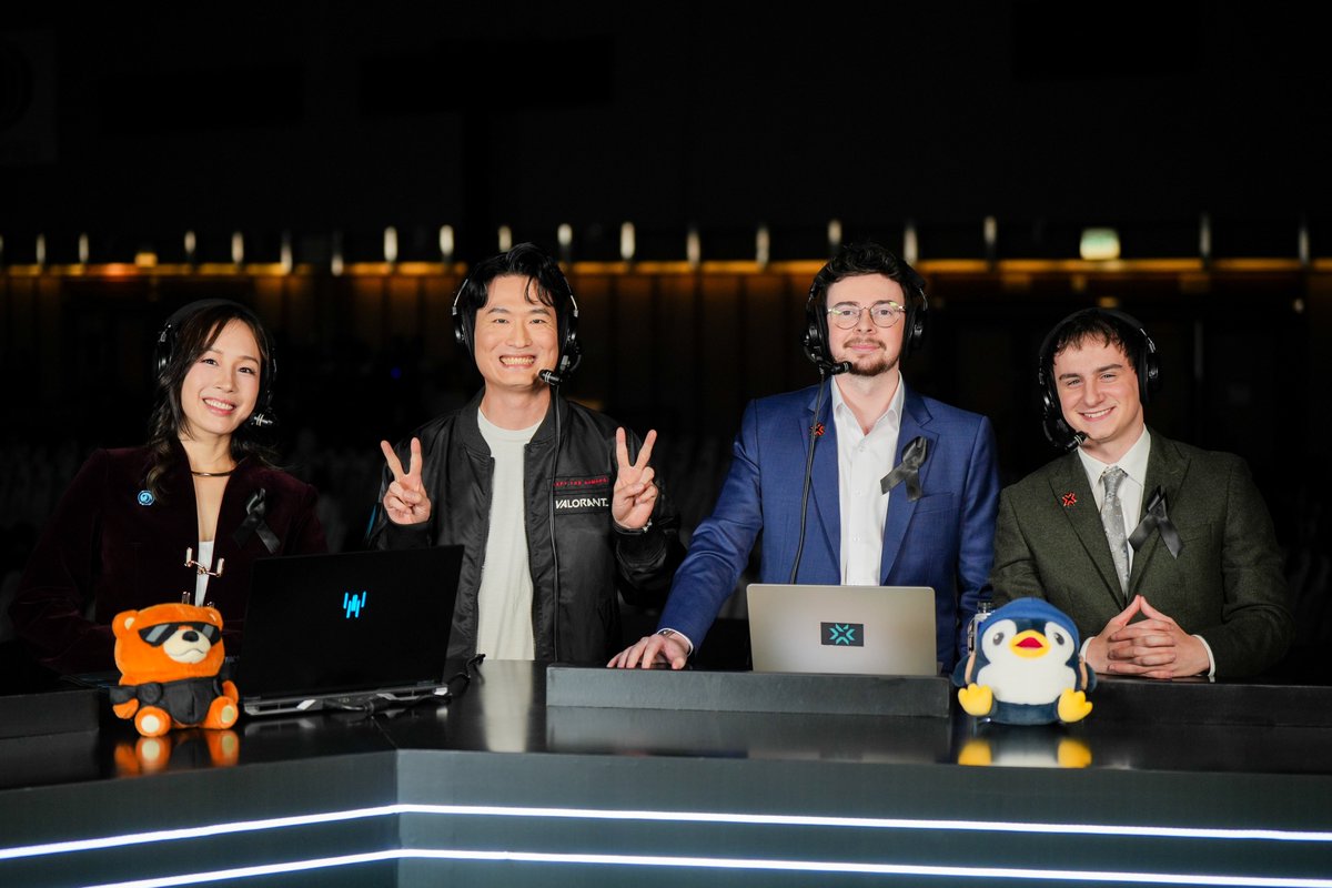 VCT 해설 데스크 현장