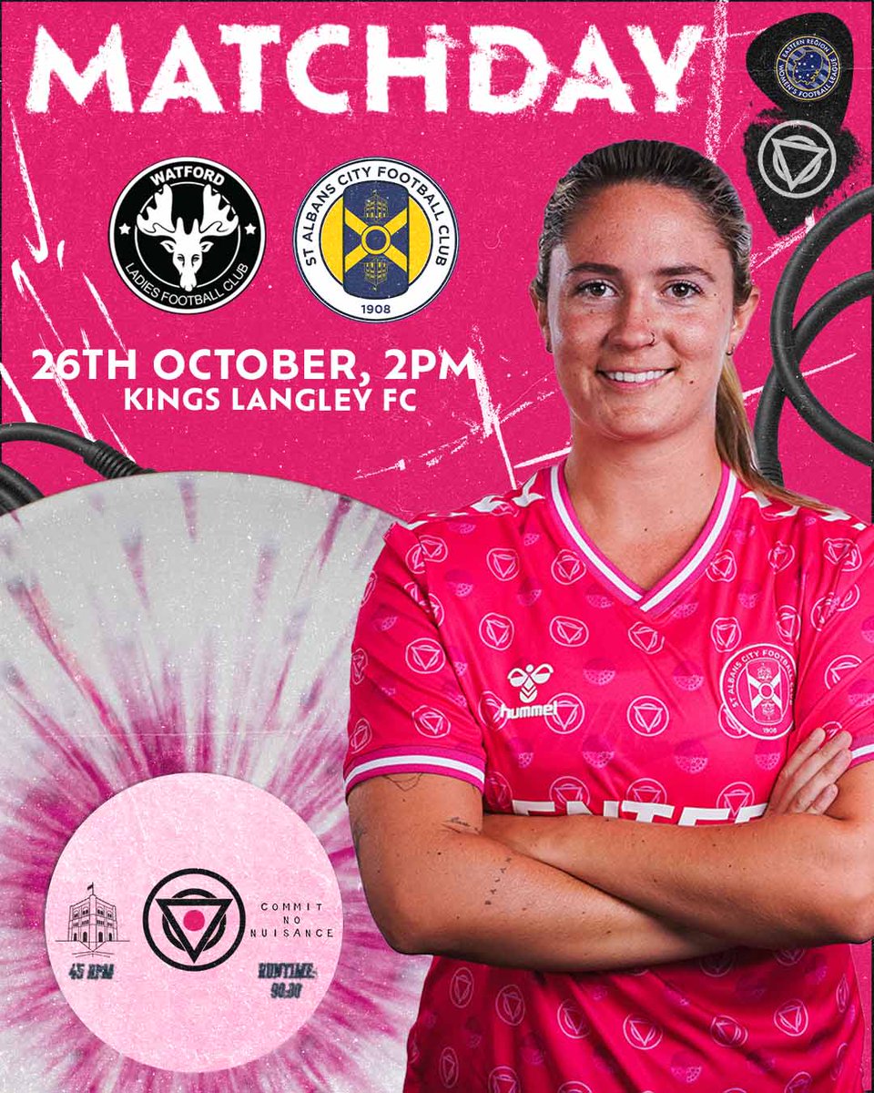 It's Matchday! ⚽

🆚Watford Ladies Development FC
⏰2PM Kick-Off
🏟️Kings Langley FC, WD4 8BS

#COMEONYOUSAINTS😇