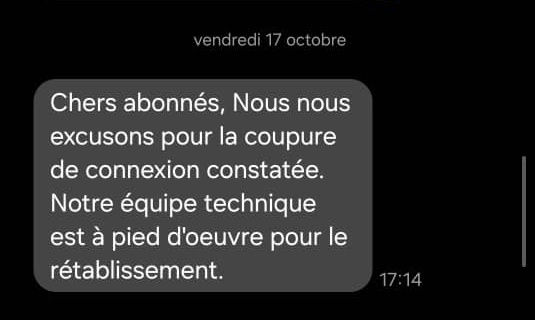 MadiKadima's tweet photo. Donc @canalboxcongo RDC , si je comprends bien les abonnés de Kintambo doivent aller chez Starlink ou ailleurs.
Un SMS cela vous suffit, nous on entame la deuxième sans connexion.
#MeilleureQualiteDeService
#RespectDuClient
@OfficielArptc @ptntic https://t.co/9Dph8CK4Un