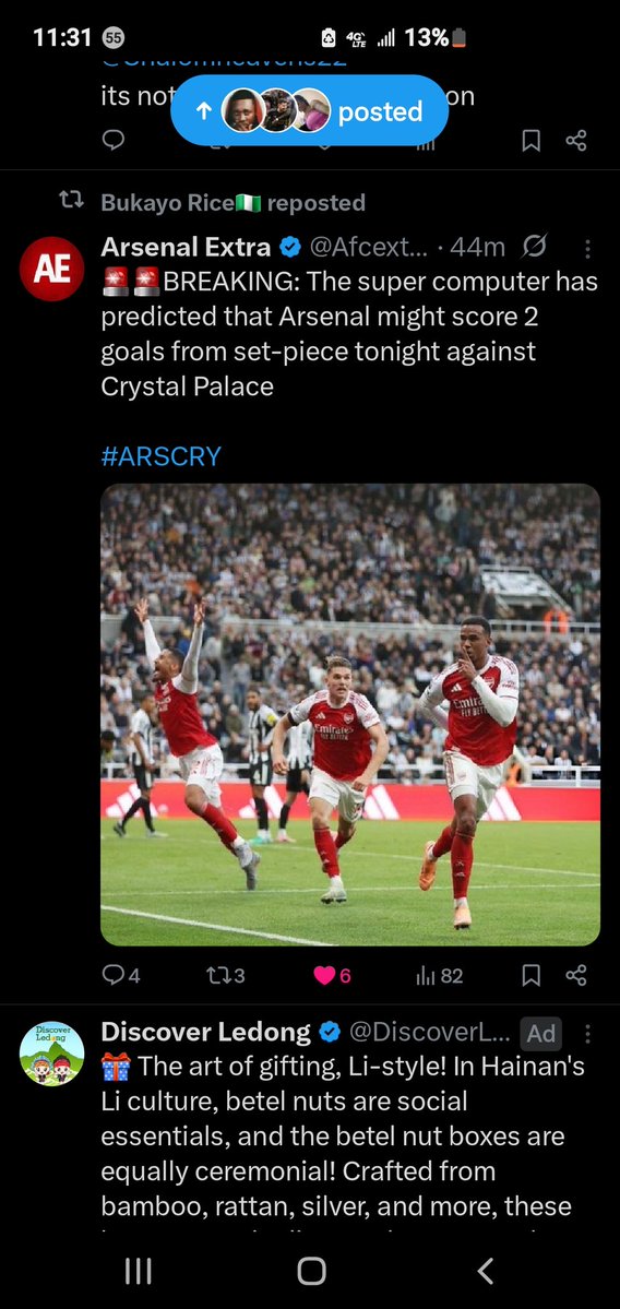 @crimedimeboss (@toyotafatboi) on Twitter photo <a href="/Afcextra_/">Arsenal Extra</a> <a href="/gooner_since05/">Bukayo Rice🇳🇬</a> Let me screenshot i believe in u ma goonermate <a href="/Afcextra_/">Arsenal Extra</a> this how u n i pred VG14 scoring in the #ARSATM game <a href="/Afcextra_/">Arsenal Extra</a> <a href="/gooner_since05/">Bukayo Rice🇳🇬</a> Let me screenshot i believe in u ma goonermate <a href="/Afcextra_/">Arsenal Extra</a> this how u n i pred VG14 scoring in the #ARSATM game