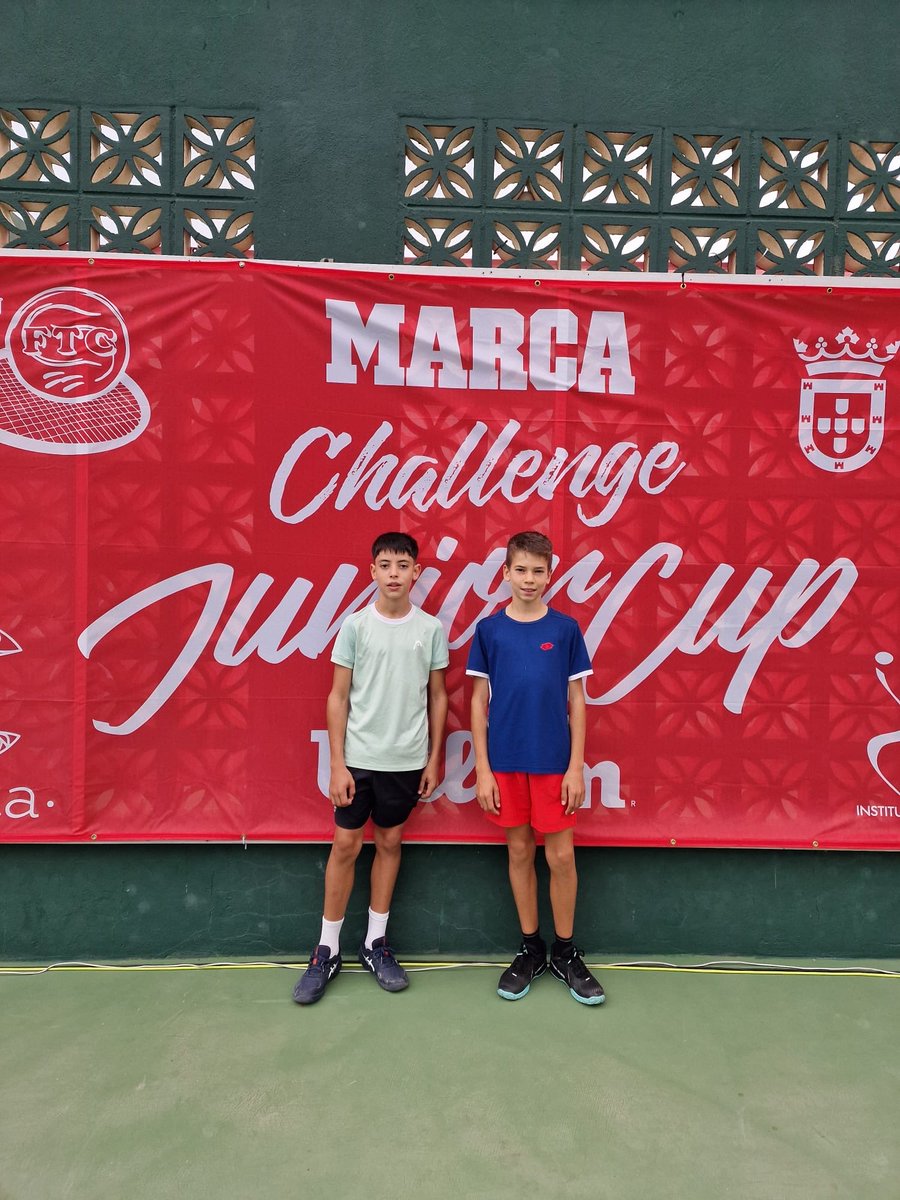 📣 📣MÁSTER NACIONAL RPT MARCA JUNIOR CUP CIUDAD DE CEUTA-CSIF: Continuamos la última jornada con la final individual masculina Sub-12 entre los jugadores Lario López y Lucas Arteaga. Vamos💪 <a href="/YasinHarrus/">Yasin Harrus</a> <a href="/JordiTamayo1/">Jordi Tamayo</a> <a href="/rptenis/">RPTenis</a> <a href="/RFETenis/">Tenis España</a> <a href="/GobiernodeCeuta/">Gobierno de Ceuta</a> <a href="/CSIFCeuta/">CSI.F Ceuta</a> <a href="/icdceuta/">ICD - Instituto Ceutí de Deportes</a>
