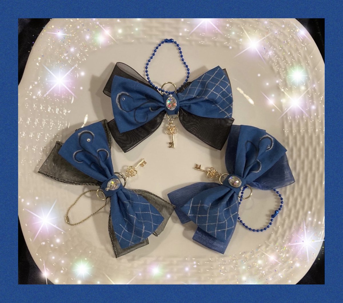 1日遅れですが💦
1周年おめでとうございます🎉
編集も素敵だったし、何よりお二人のコラボに心躍った💓
お衣装も素敵でした🥰
シーズンのお土産に作ったチャーム🎀🗝️✨(再掲)
#ラストアンビエント
#羽生結弦公式Youtubeチャンネル
#羽生結弦　＃宮川大聖