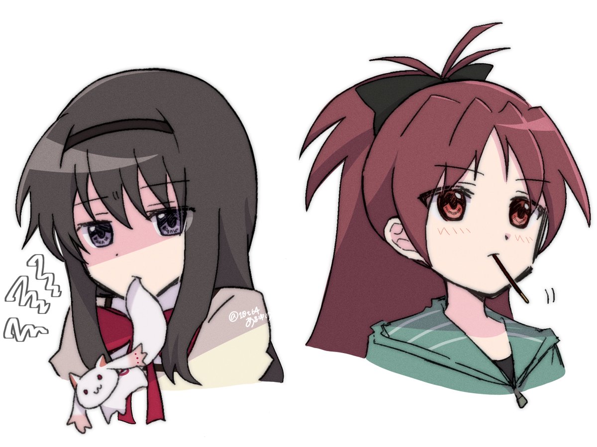 10t64's tweet image. マギカではない二人