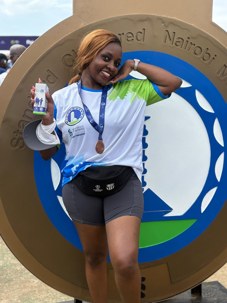 #StanchartMarathon
#NairobiMarathon 2025
Before &amp; After the Run pics!