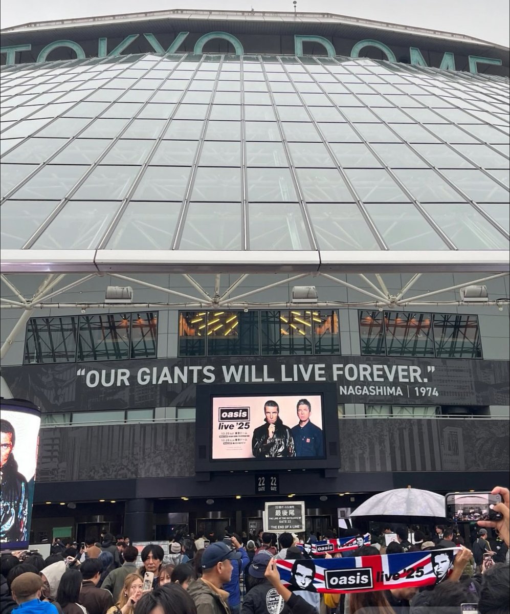 missallyRock's tweet image. Oasis in Tokyo 🇯🇵 let’s go #oasis2025 #toyko #oasistokyo