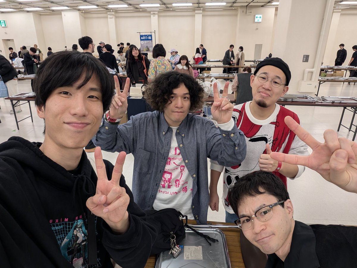 NQQ records 全行程終了しました！
（仕込み全般取り持ってくれたヤバし、本当にお疲れ様）
#2025秋M3