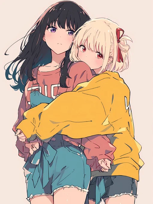 ちさたき #リコリス・リコイル #百合