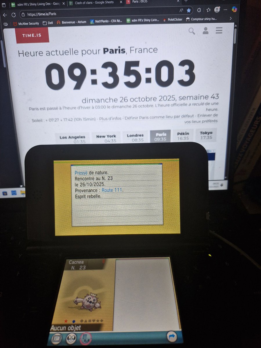 96 rencontres plus tard, 4e Cacnea shiny, à deux doigts de faire une pause sur cette shasse
Phase 14 pour Kraknoix
#SHLS12